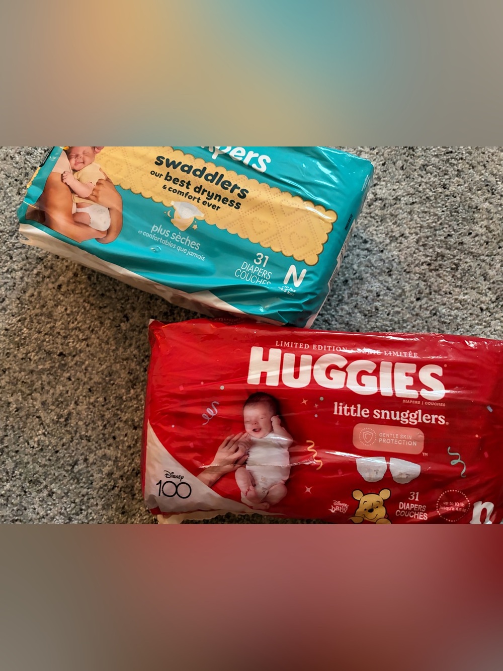 2 packs Snugglers Diapers & Swaddlers- Red (Limited Edition)